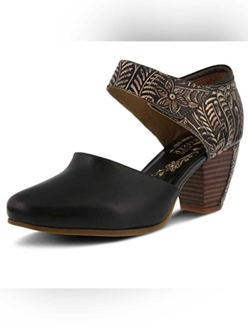 L'Artiste by Spring Step Toolie Women's Mary Jane Shoes Heeled Sandals,